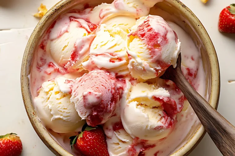 Strawberry Shortcake Ice Cream
