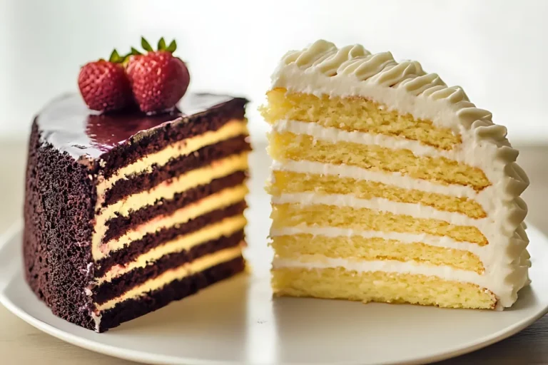 Strawberry Smith Island Cake