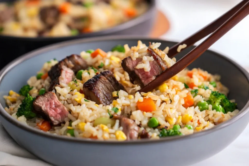 Steak and Rice