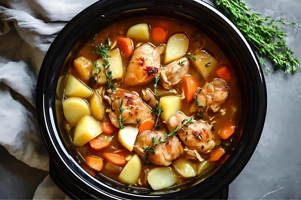 Slow Cooker Chicken Stew
