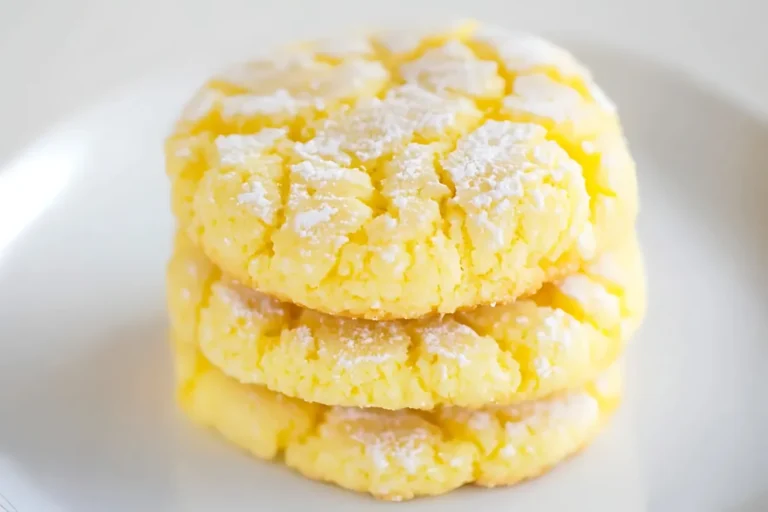 Lemon Cake Mix Cookies