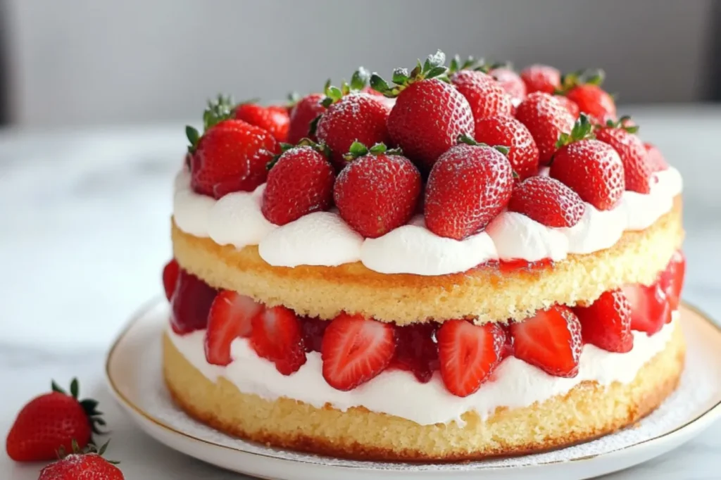 The Origins of Strawberry Cake